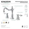 Kingston Brass KS1971TAL 8" Widespread Bathroom Faucet, Polished Chrome KS1971TAL